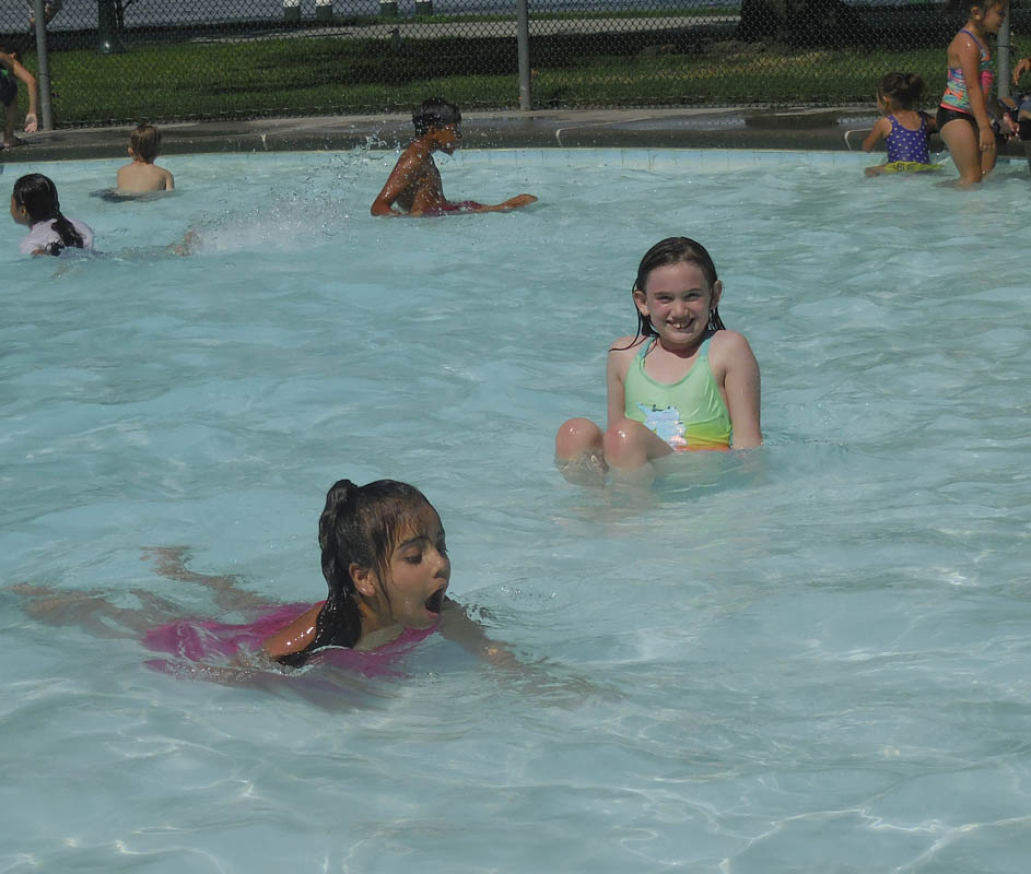 mandy at wading pool