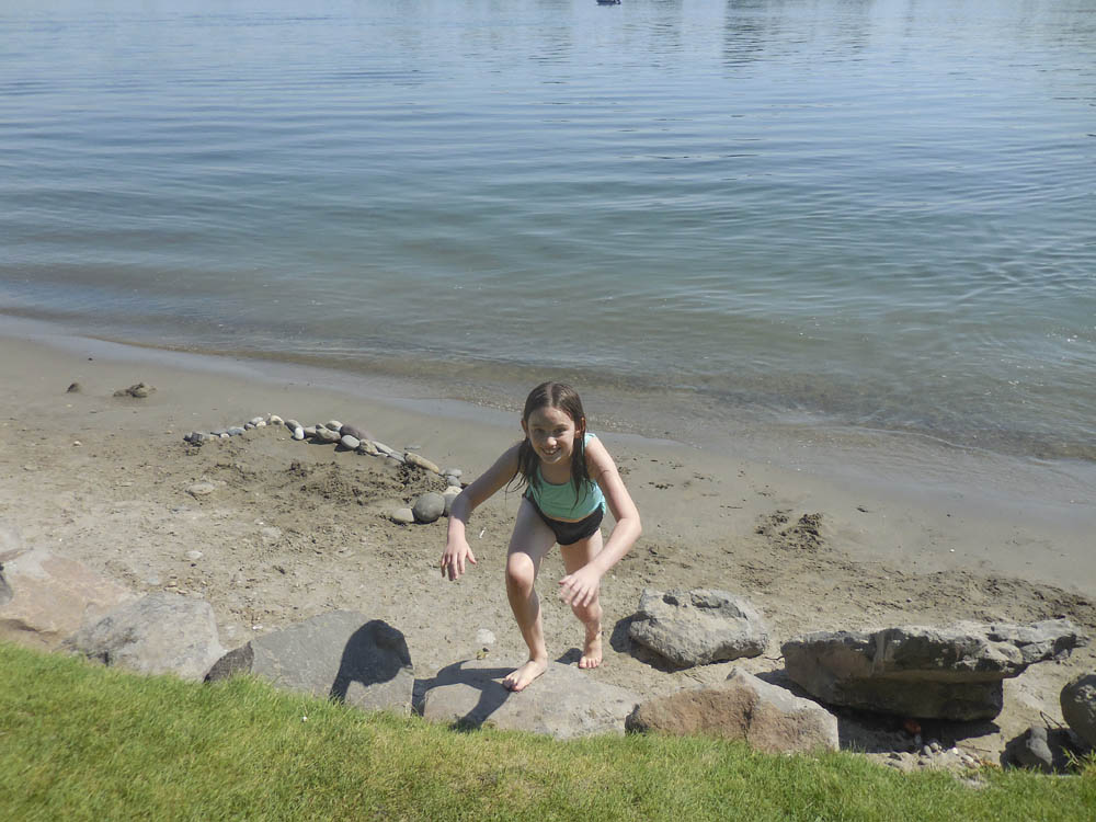 mandy at columbia river