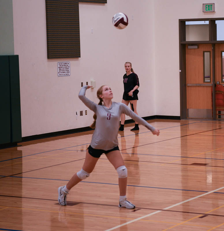katie volleyball vs liberty