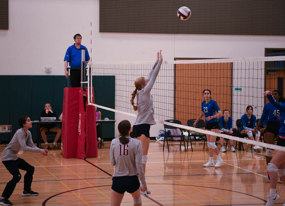 katie volleyball vs liberty
